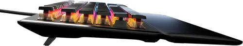 Vista 3 de Turtle Beach Vulcan II - Teclado para juegos de PC de tamaño completo, interruptores mecánicos Titan II, teclas iluminadas RGB personalizables