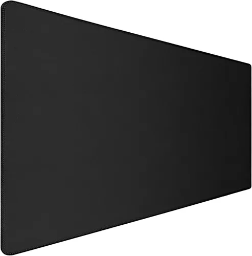 Vista 21 de Alfombrilla de mouse grande para juegos con bordes cosidos extendidos, (31.5 x 15.7 pulgadas), base de goma natural antideslizante duradera