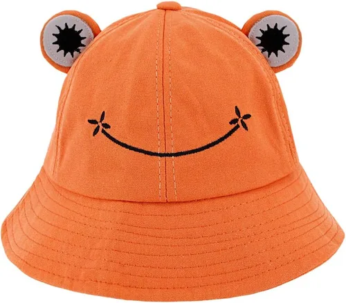 Vista 16 de Haoohu Gorra de algodón para adultos, diseño de rana, sombrero de sol para fiesta de disfraces