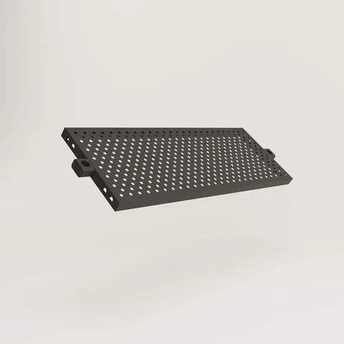 Vista 17 de pamo Organizador de armario ajustable negro - 36 x 12 pulgadas - Juego de 1 pieza - Estante de armario para sistema de armario abierto - Resistente