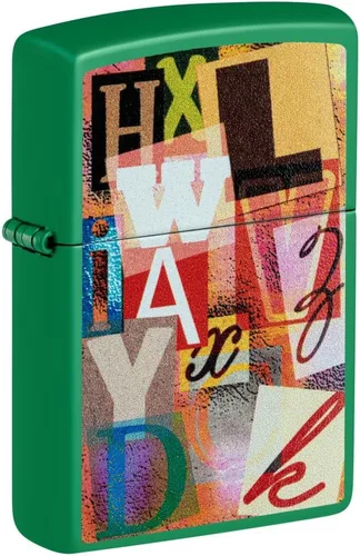 Vista 16 de Zippo Pinturas Abstractas Diseño Color 540 Encendedor De Bolsillo