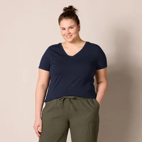 Vista 488 de Amazon Essentials Women's Regular-Fit Short-Sleeve Crewneck T-Shirt