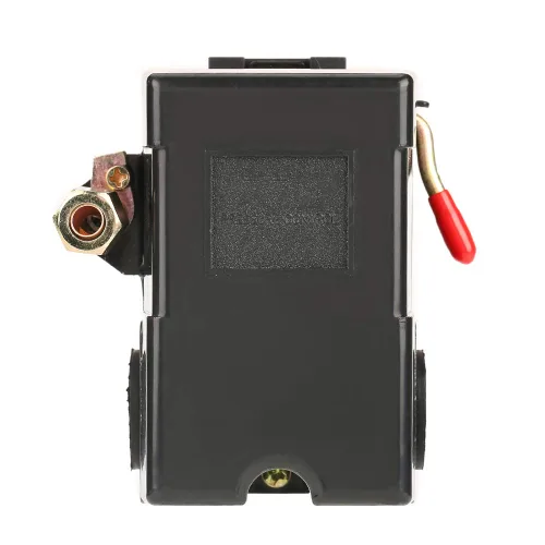 Vista 8 de Control del interruptor de presión del compresor de aire 95-125 PSI 20A 220V, válvula de interruptor de control de presión de aire de servicio