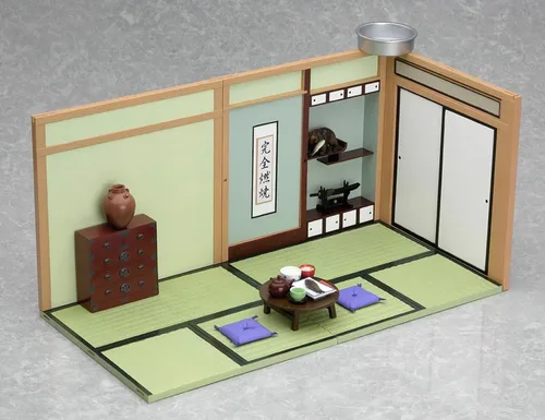 Vista 3 de Phat Nendoroid Playset No.02: Japanese Life Set B Guestroom Set Diorama, Multicolor
