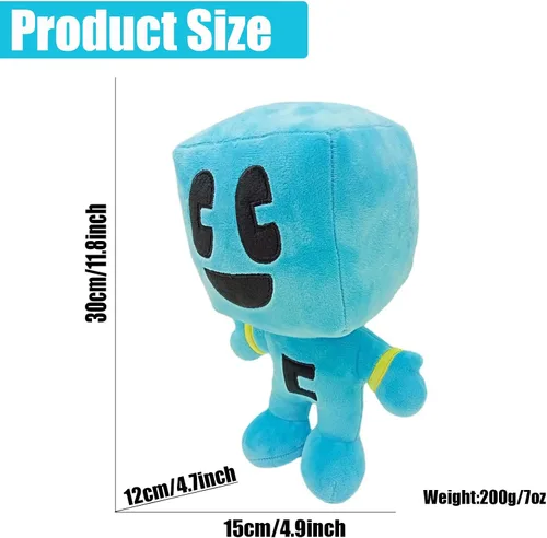 Vista 2 de EOHX Muñeco de Animal de Peluche, Exquisito Regalo de Peluche Suave, Muñeco de Animal de Peluche de Peluche Linda Almohada de Abrazos, Favorita