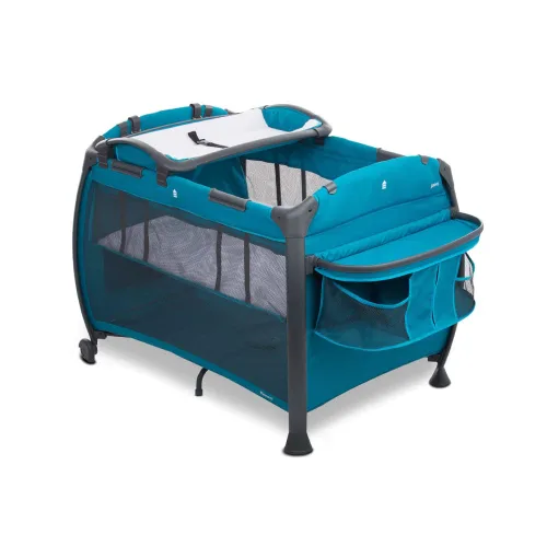 Vista 9 de Cuna corral JOOVY para recámara de bebé, Carbón