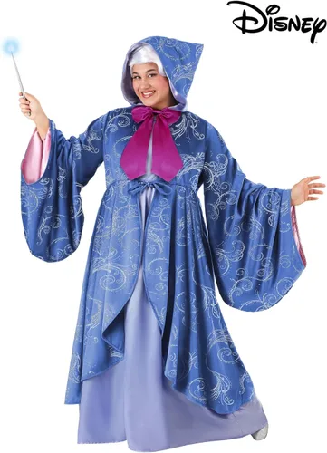 Vista 7 de Disfraz de madrina de hada de Cenicienta de Disney, talla grande