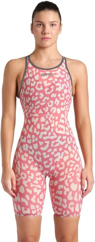 Vista 12 de Arena Women's Open-Back Powerskin Carbon Air2 Kneeskin Racing Suit Negro/Negro/Oro