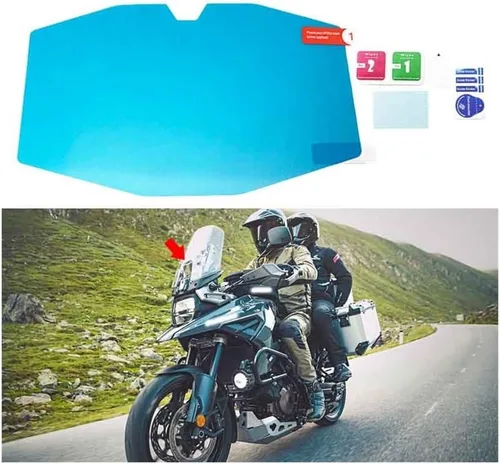 Vista 3 de Protector de pantalla para Suzuki V-Strom 1050 XT GSX-R1000 L7 2017+ 2020 2021 Protector de pantalla de protección de pantalla de racimo de arañazos