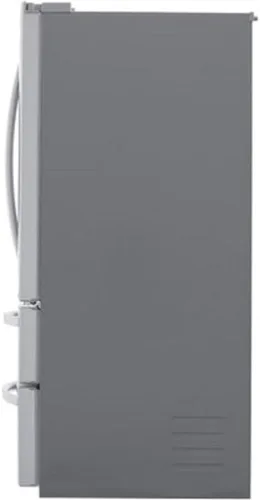 Vista 4 de LG LMXS28626S Refrigerador de puerta francesa de 4 puertas, 28 pies cúbicos, de acero inoxidable