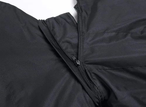Vista 5 de Keevoom Chaqueta de esquí impermeable para niña, abrigo de nieve de forro polar, resistente al viento, chaqueta de snowboard de invierno cálida