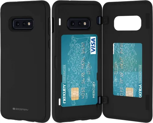 Vista 115 de GOOSPERY Funda tipo cartera para Samsung Galaxy S22 Ultra, [tarjetero] parachoques magnético de puerta con cierre automático, cubierta protectora