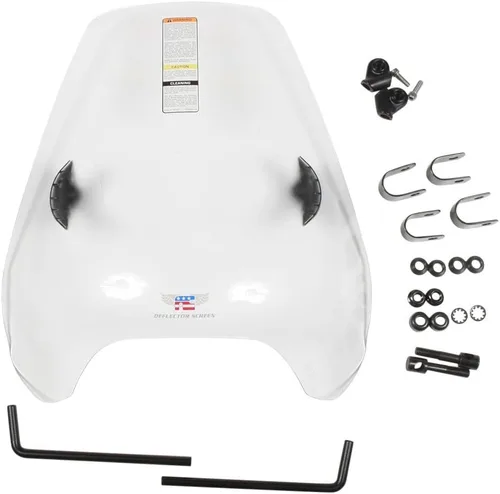 Vista 2 de National Cycle Pantalla deflectora transparente U-Clamp N25030