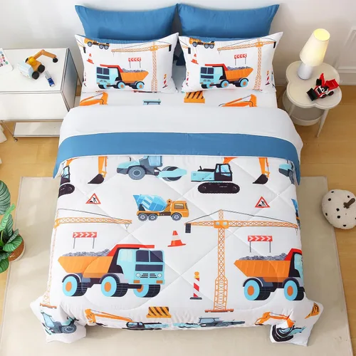 Vista 16 de Juego de edredón deportivo de 7 piezas para niños, suave y esponjoso, juego de ropa de cama de béisbol, tamaño individual con diseño de fútbol 3D