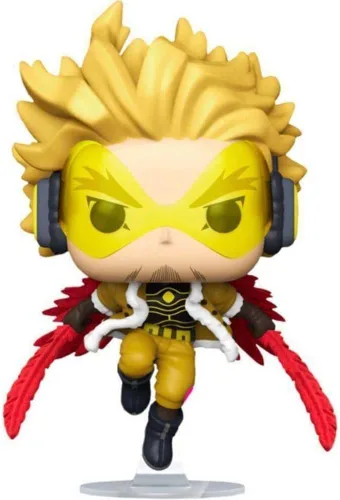 Vista 2 de Funko Pop! Animation My Hero Academia S9 - Hawks (Flocado) (Edición Especial) #1147 Figura de vinilo