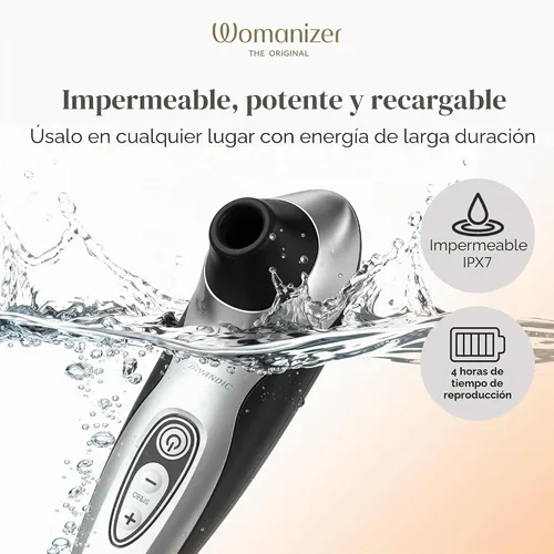 Vista 6 de Womanizer Pro40 - Potenciador del placer sensual. Negro