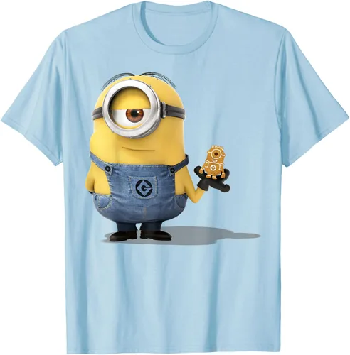 Vista 86 de Camiseta Despicable Me Minions Holding A Ginger Bread Minion Retrato Pequeña