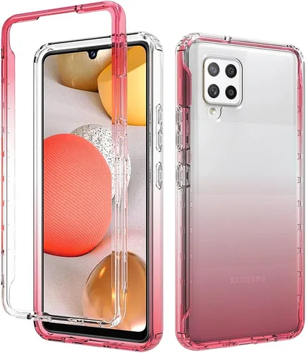 Vista 244 de Pzwoxukhov Funda para Xiaomi Poco M3 M2010J19CG M2010J19CI Caso, alta transparencia, color degradado, funda de absorción de impactos anticaída
