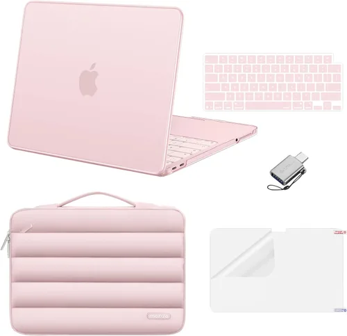 Vista 22 de MOSISO Compatible con MacBook Neo Case 13 pulgadas 2026 A3404 A18 Pro Chip Índigo