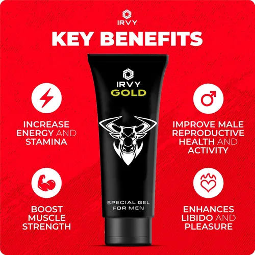 Vista 2 de Irvy Gel de masaje crema hidratante para hombres 50ML 1.7fl.oz Power Enlarge Gel Energía Aceite esencial para hombres Retraso Rendimiento Aumentar