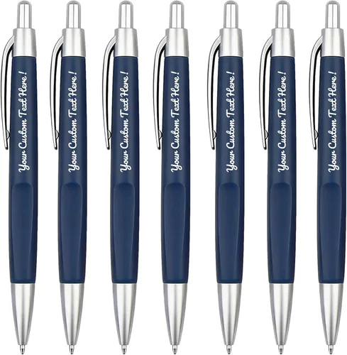 Vista 12 de Paquete de 100 bolígrafos personalizados con tinta negra personalizable