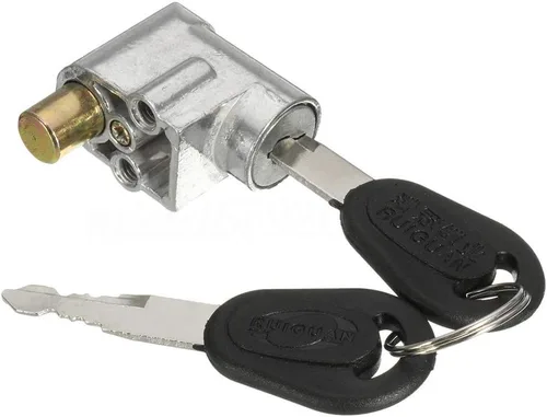 Vista 5 de Tookie Cerradura antirrobo portátil, plata, cilindro de bloqueo de 0.591 in, 2.47 oz