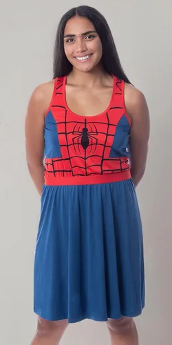 Vista 6 de INTIMO Marvel - Pijama de Spiderman para mujer