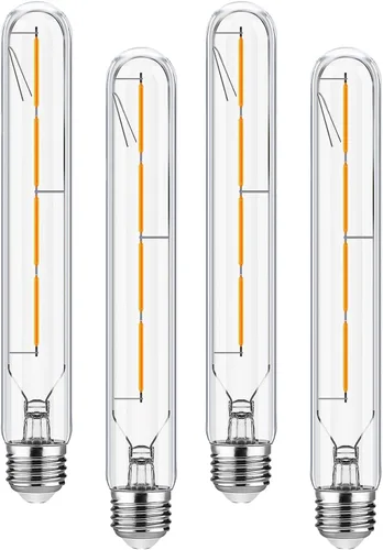 Vista 10 de Leools - Bombilla Edison E26 atenuable de 8 W, igual a 60 W, CA 120 V, blanco suave, 3000 K, bombillas Edison, 75 W, 800 lúmenes, bombilla LED