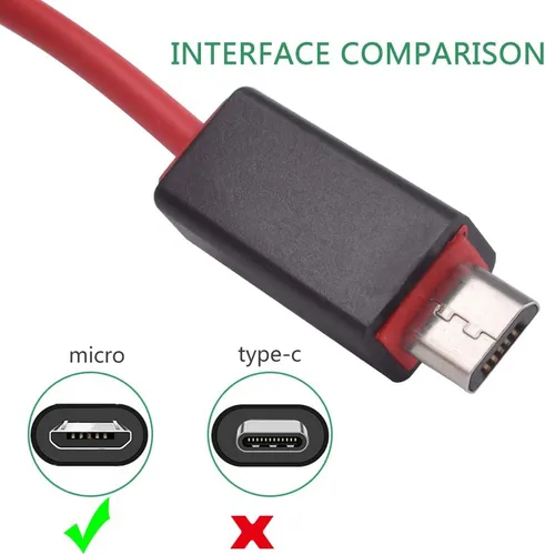 Vista 4 de Cable de carga micro USB de repuesto de 3.3 pies compatible con Beats por Dr Dre Studio 2.0, Beats Solo Wireless, Beats Pill Mini auriculares