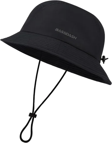 Vista 19 de BASSDASH UPF50+ Sombrero de pescador de pesca para hombres y mujeres, ligero, resistente al agua, plegable, para exteriores, sombreros de sol