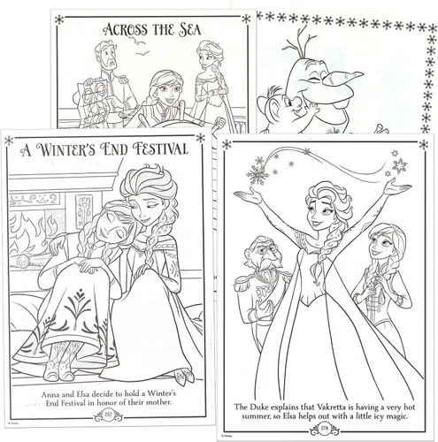 Vista 4 de Bendon Frozen - Libro para colorear y hacer actividades (Libro para colorear)