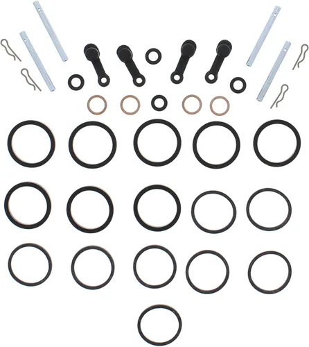 Vista 2 de All Balls Racing 18-3135 Kit de reconstrucción de pinza compatible con/repuesto para Suzuki GSX 600 F Katana 1988-1997, GSX 750 F Katana 1989-1997