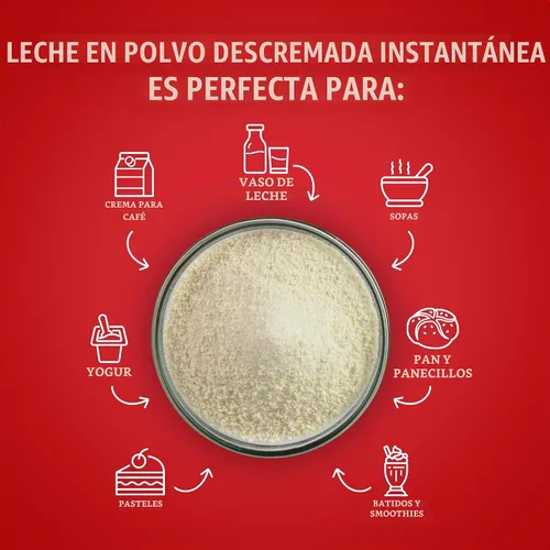 Vista 6 de Hoosier Hill Farm Leche seca instantánea sin grasa en polvo, 1 libra (paquete de 1)