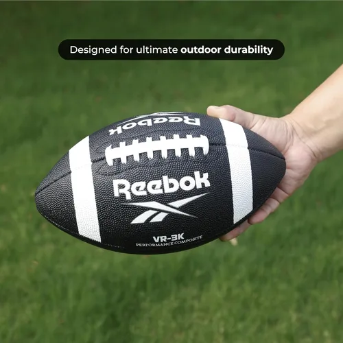 Vista 6 de Reebok - Football, Composite Leather, Innovative Soft Grip Technology, Cushion Lining, Stylish, Ideal for Sports