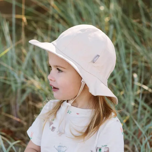 Vista 4 de JAN & JUL Adjustable Cotton Floppy Sun Hat with 50+ UPF Protection