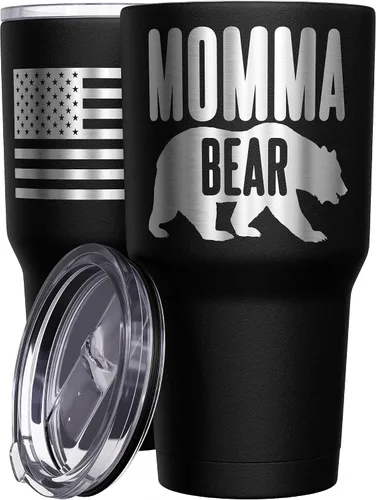 Vista 61 de We The People Holsters - Vaso térmico de 30 onzas, 0% Liberal, Negro