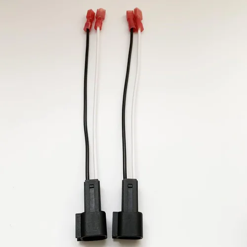 Vista 6 de Paquete de 2 adaptadores de arnés de altavoz 72-5600 de repuesto para Ford F150 F250 Escape Mustang Lincoln Mazda adaptador de arnés de cableado