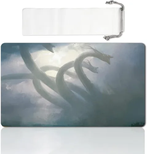 Vista 29 de Juego de mesa MTG Playmat Games Tamaño 60X35 cm CCG Compatible para MTG CCG RPG Juego de cartas coleccionables (Ajani Steadfast)