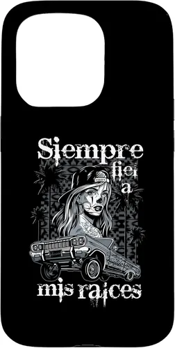 Vista 14 de iPhone 16 Chicana Style Lowrider Ropa Mujeres Mexicano-Americana Latina Case