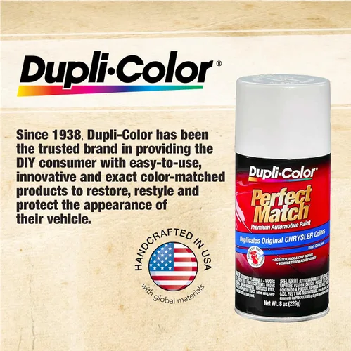 Vista 2 de Dupli-Color EMS400000 Pintura automotriz con motas metálicas – Pintura en aerosol azul océano – 11 oz. Lata de aerosol