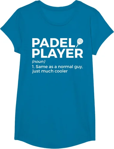Vista 45 de Camiseta de Padel Player Definition Padel Tenis, Negro