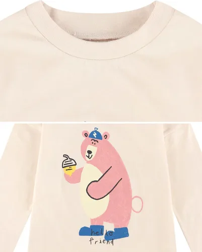 Vista 4 de MILKMILE LOLO 2T-15Y Toddler Kids Babyboys Babygirls Boys Girls Unisex 100% Cotton Loose fit Long Sleeve Clothes Outfitsets