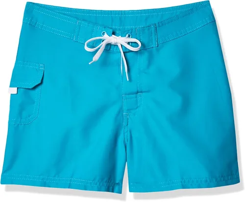 Vista 5 de Kanu Surf Sassy UPF 50+ - Pantalón corto de traje de baño de secado rápido para niña Alania Verde Floral