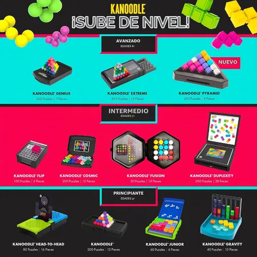 Vista 6 de Educational Insights Kanoodle Extreme Classroom Paquete de 10, Con Más de 300 Desafíos, Desafíos de Rompecabezas, Juego de Acertijos Mentales