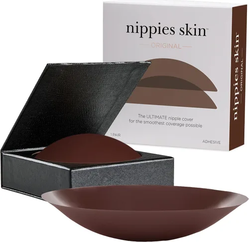 Vista 9 de Nippies - Cubiertas reutilizables para pezones, empanadas seguras para la Círculos Caramelo
