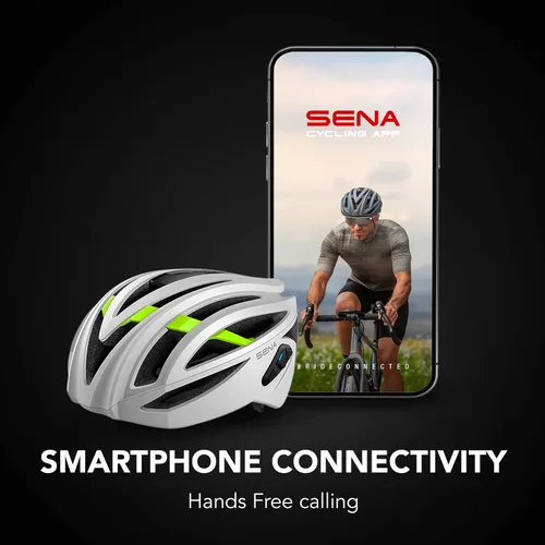 Vista 6 de Casco de Ciclismo en Carretera Sena R2 / R2 EVO / (Alexa Incorporada) solo R2X, Comunicaciones Inteligentes Bluetooth y de Intercomunicador de Malla