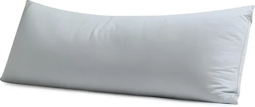 Vista 18 de Juego de 2 protectores de almohada de algodón egipcio 100%, tejido satinado de 400 hilos, protectores de almohada estilo cremallera de fácil cuidado