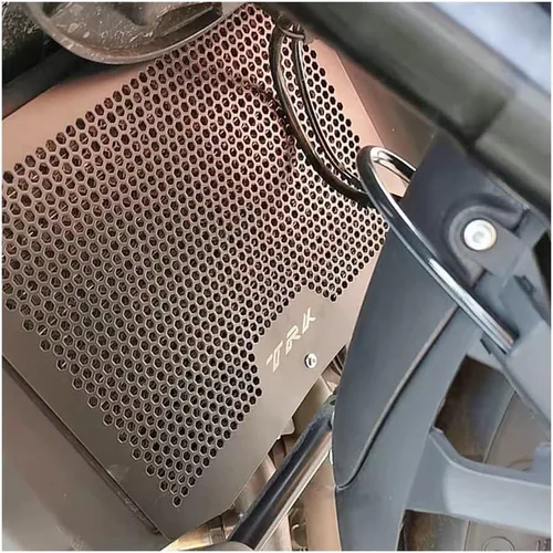 Vista 2 de Protector de radiador para B&enelli TRK 502 502X TRK502 Accesorios de motocicleta Protector de radiador Protector de parrilla 2017 2018 2019 2020