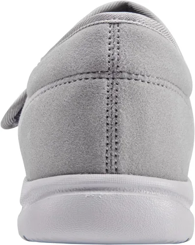 Vista 4 de Zapatos anchos para caminar para hombre, con velcro ajustable, para ancianos, edema diabético, pies hinchados, ligeros, antideslizantes, suela