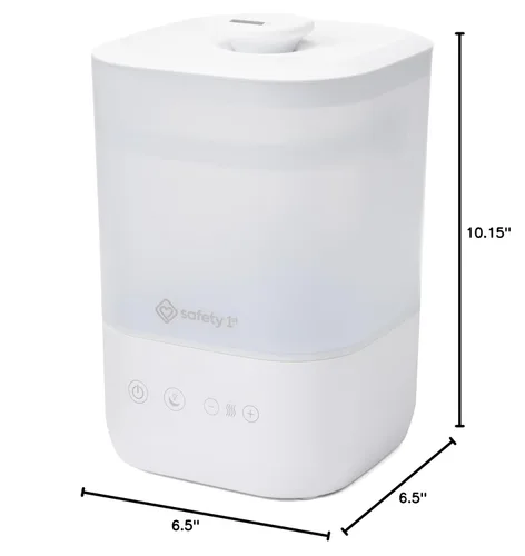 Vista 8 de Safety 1st Humidificador de llenado superior de niebla fría, color blanco